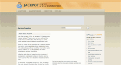 Desktop Screenshot of jackpot777casino.com